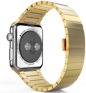 Gold Link Bracelet for Apple Watch
