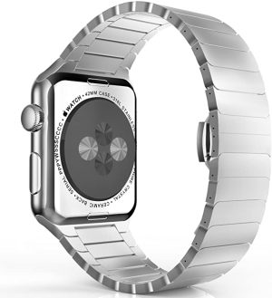 Silver Link Bracelet for Apple Watch