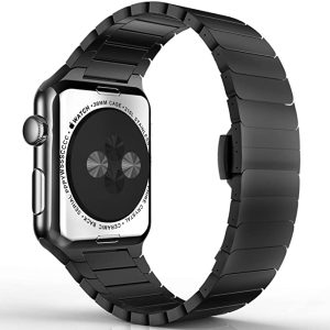 Black Link Bracelet for Apple Watch