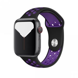 Black/Hyper Grape Sport Band Active for Apple Watch