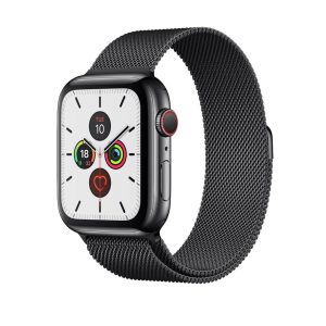 Black Milanese Loop for Apple Watch