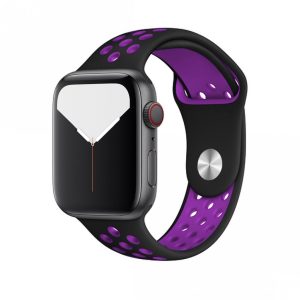 Black/Purple Sport Band Active for Apple Watch