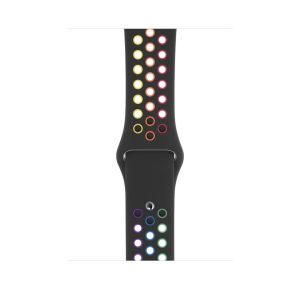 Alternative view of Black/Rainbow Pride Sport Band Active for Apple Watch