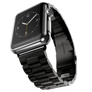 Black Stainless Steel Band for Apple Watch