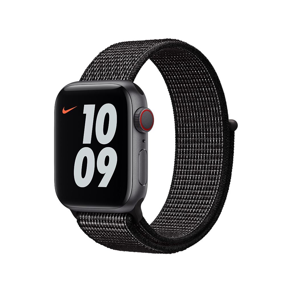 Black White Sport Loop For Apple Watch