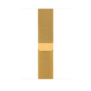 Alternative view of Classic Gold Milanese Loop for Apple Watch