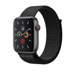 Dark Black Sport Loop For Apple Watch