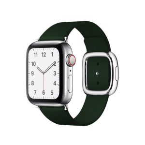Forest Green Modern Buckle for Apple Watch