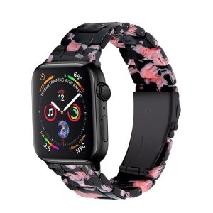 Giselle Band for Apple Watch in Black Pink
