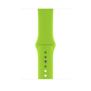 Alternative view of Green Sport Band for Apple Watch