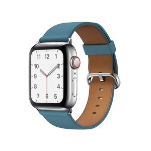 Marine Blue Classic Leather Buckle for Apple Watch