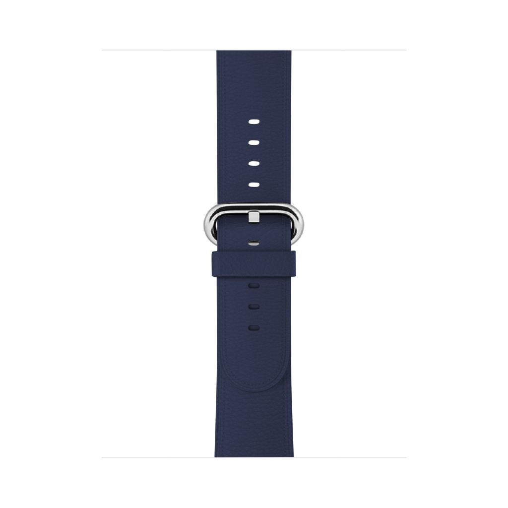 Midnight Blue Classic Leather Buckle for Apple Watch - Image 2