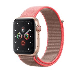 Neon Pink Sport Loop For Apple Watch