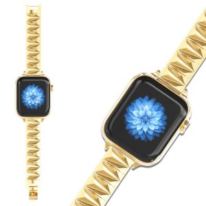 Pyramid Bracelet Band For Apple Watch - Gold