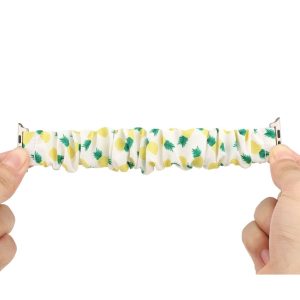 Alternative view of Pineapple Scrunchie Loop Band for Apple Watch
