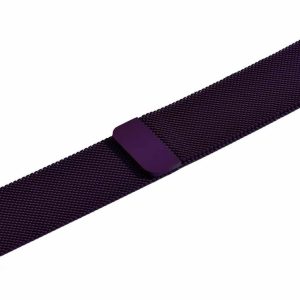 Alternative view of Purple Milanese Loop for Apple Watch