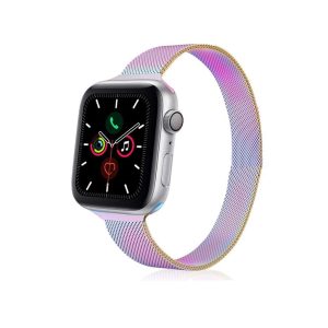 Rainbow Aurora Slim Milanese Band for Apple Watch