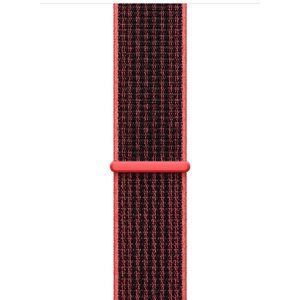 Alternative view of Red Black Sport Loop For Apple Watch