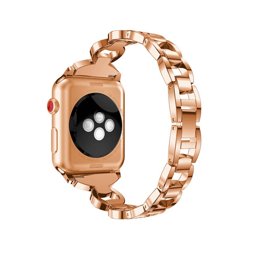 Venice Bracelet Rose Gold Stainless Steel Band for Apple Watch - Image 6