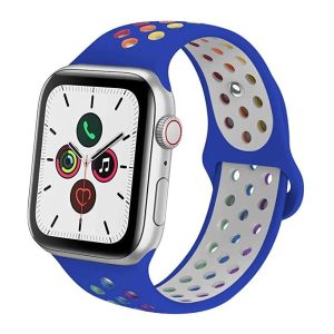 Royal Blue/Rainbow Pride Sport Band Active for Apple Watch