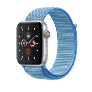 Tahoe Blue Sport Loop For Apple Watch