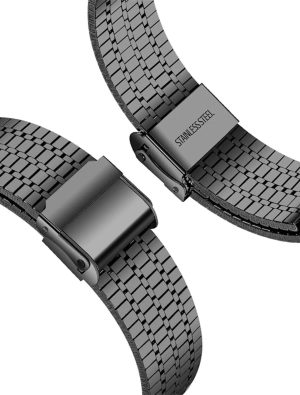 Alternative view of Black Matrix Stainless Steel Band for Apple Watch