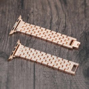 Alternative view of Hampton Bracelet Gold Stainless Steel Band for Apple Watch