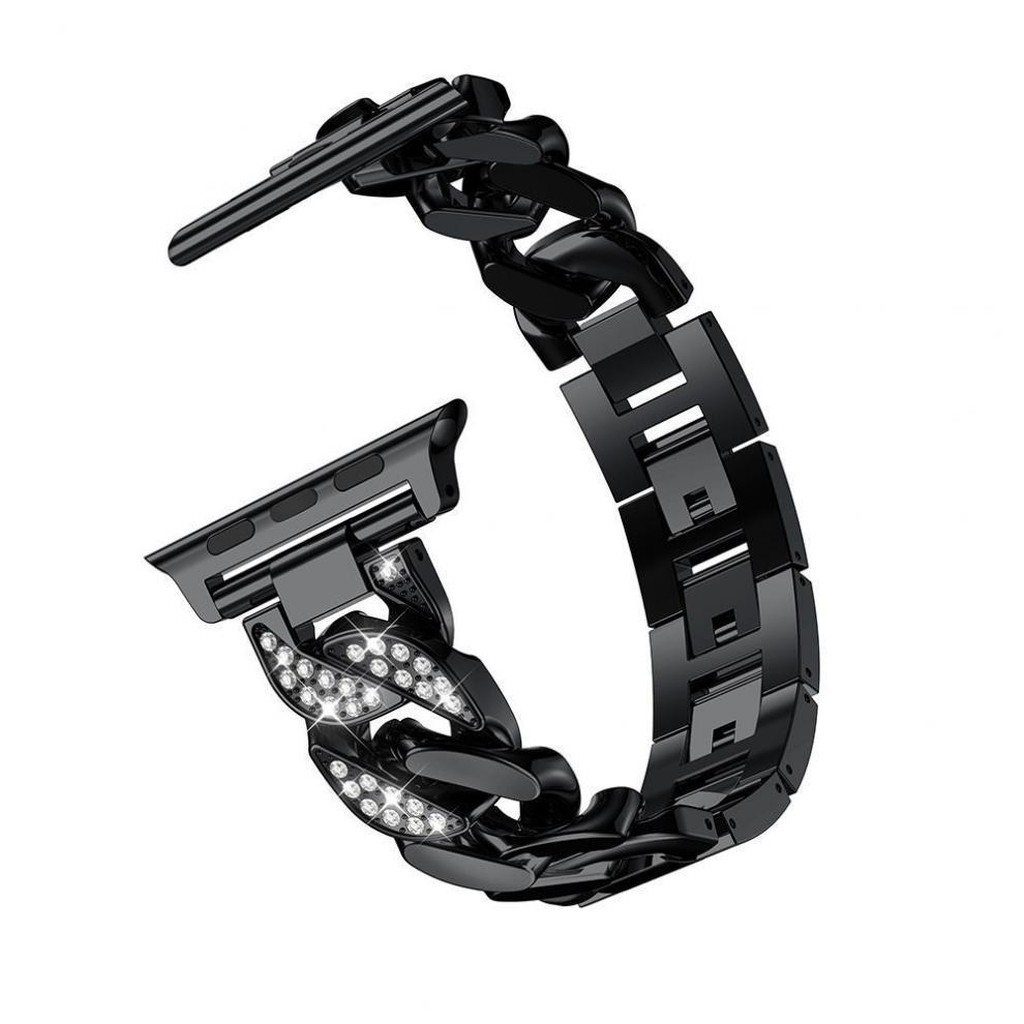 Jersey Bracelet Band For Apple Watch - Black - Image 4