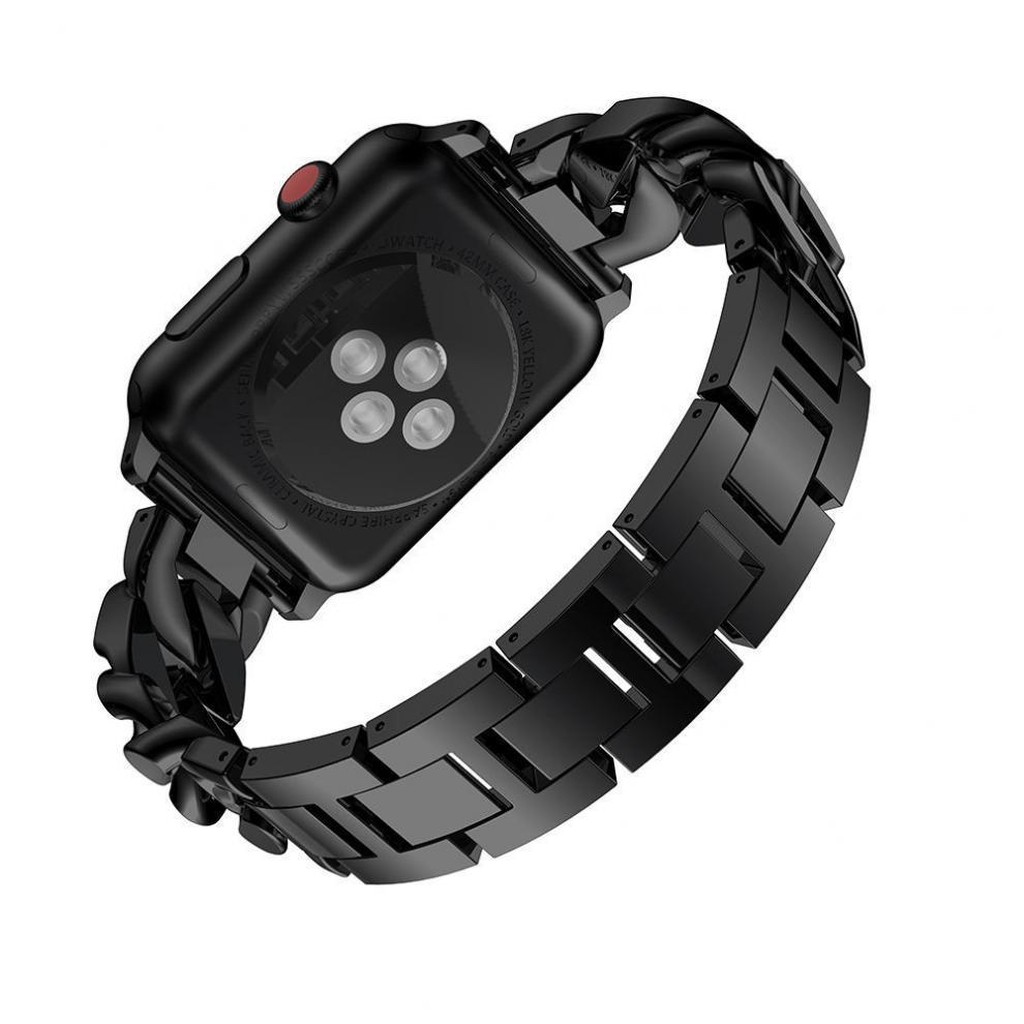 Jersey Bracelet Band For Apple Watch - Black - Image 3