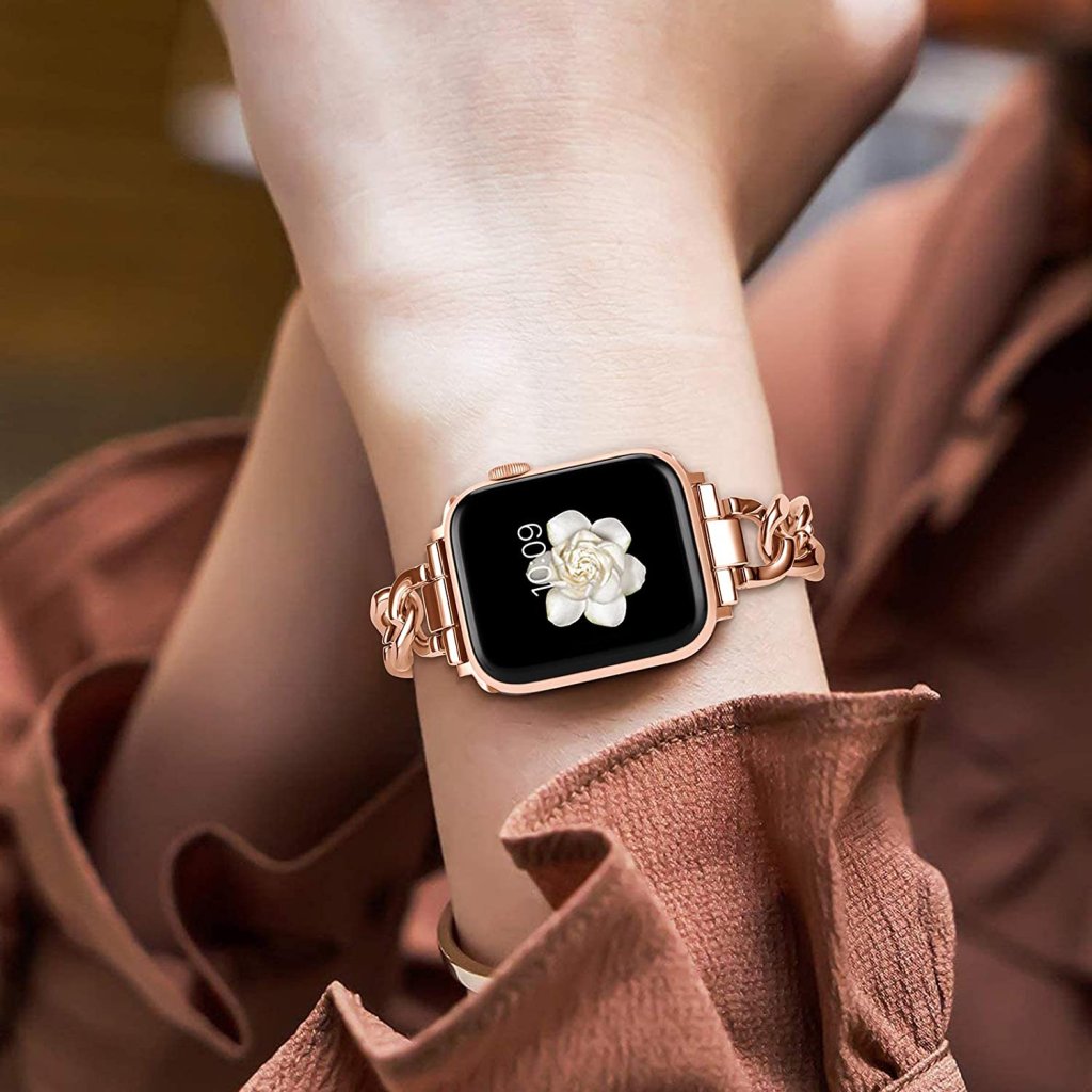 Monte Carlo Bracelet Band For Apple Watch - Rose Gold - Image 2