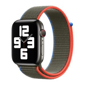 Olive Sport Loop Band For Apple Watch
