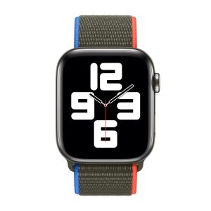 Alternative view of Olive Sport Loop Band For Apple Watch