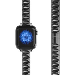 Alternative view of PYRAMID BRACELET BAND FOR APPLE WATCH - BLACK